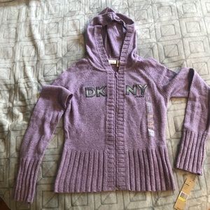 DKNY Sweater Zip-Up Hoody